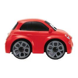 Coche radio control fiat 500 rojo con sonidos reales 14x13,5x21 cm Coche radio control fiat 500 rojo con sonidos reales 14x13,5x21 cm