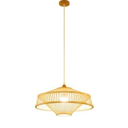 Lampara Techo Urban DKD Home Decor Natural 50 x 23 x 50 cm Lampara Techo Urban DKD Home Decor Natural 50 x 23 x 50 cm
