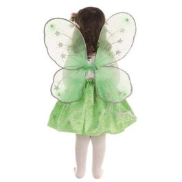 Creaciones Llopis Disfraz Infantil Mariposa Verde Tutú y Alas 3-6 Años