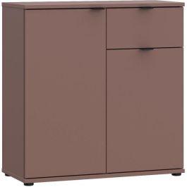 Cómoda GANYMEDE 2 puertas 1 cajón Terracota 80.1 x 34.1 x 82.3 cm GNMK222LU72 Precio: 117.49999998. SKU: B1JPQKWNS2