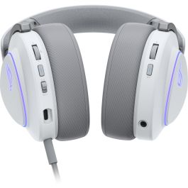 ASUS ROG Delta II Auriculares Gaming Inalámbricos/Alámbricos USB-C con Micrófono Extraíble y Luz RGB, Blanco