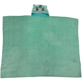 Pokemon AAANH58708 Manta Polar con Capucha 3D Bulbasaur - 120 x 150 cm