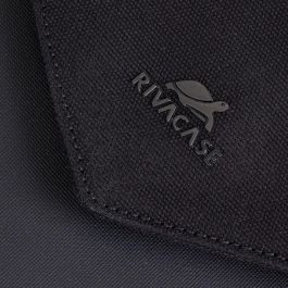 RIVACASE 8524 - Mochila Riva NB de lona de 14,0 pulgadas, color negro