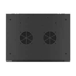 Lanberg WF01-6409-00B Armario Rack de Pared 9U Negro con Capacidad de Carga de 60 kg