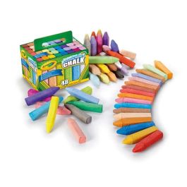 Tizas de suelo lavables maxi 48 unds 17x13x12 cm Tizas de suelo lavables maxi 48 unds 17x13x12 cm