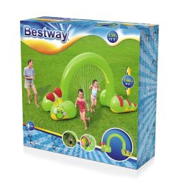 Bestway Aspersor Hinchable Jumbo Gusano 338x110x188 cm +2 Años Jardin 52398