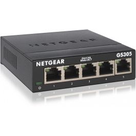 Netgear GS305v3 Switch Gigabit Ethernet 5 Puertos RJ-45 10/100/1000Mbps Metal EU MODEL Precio: 32.49999984. SKU: S55068856