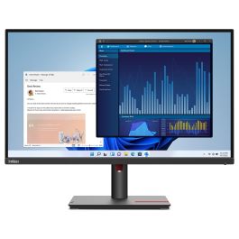 Lenovo ThinkVision T27p-30 Monitor 27" 4K UHD IPS USB-C HDMI DP Negro