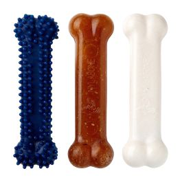 Nylabone Puppy-Extreme-Dental Kit de Inicio para Cachorros S - 3 Huesos para Etapas Dentales, Mordedores Suaves y Rígidos Sabor Pollo Precio: 14.49999991. SKU: S6103376