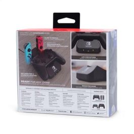 Power A 1525991-01 Hub de Carga para Nintendo Switch - Compatible con Joy-Cons, Mandos Pro y PowerA, Licencia Oficial Power A 1525991-01 Hub de Carga para Nintendo Switch - Compatible con Joy-Cons, Mandos Pro y PowerA, Licencia Oficial