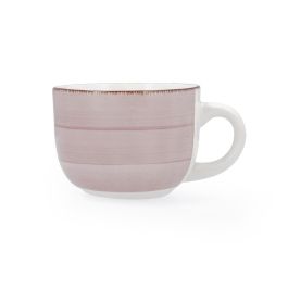 Quid Vita Morning Taza Jumbo Cerámica Rosa Brillo 47 cL (12 Unidades) Precio: 32.99674961. SKU: S2708707