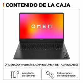 Laptop HP 17,3" 32 GB RAM 1 TB SSD Nvidia Geforce RTX 4070 Qwerty Español AMD Ryzen 7 8845HS