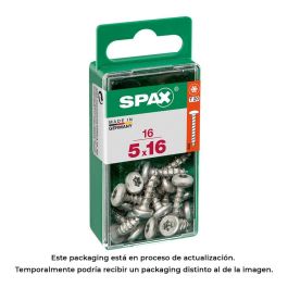 Spax Tornillo Madera Universal 5,0x16mm Wirox Cabeza Redonda T-STAR Plus 4CUT 16 Unidades Precio: 2.8900003. SKU: S7913832