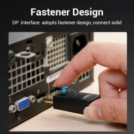 Adaptador DisplayPort a VGA Vention HBLBG Negro 1,5 m