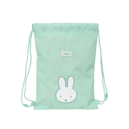 Bolsa Mochila con Cuerdas Miffy Menta Menta 26 x 34 x 1 cm Precio: 7.49999987. SKU: B1D7SCLDGV