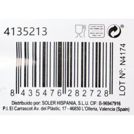 La Mediterranea Copa Vino Tempo 36 cl 6.4x6.4x20.2 cm (24 Unidades)