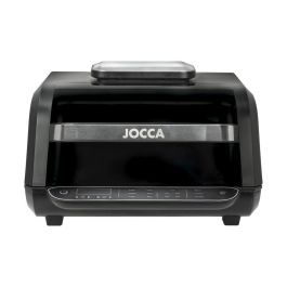 Jocca Freidora de Aire Digital Multifuncional 7L 1700W con 8 Programas, Pantalla LED Táctil y Accesorios Incluidos