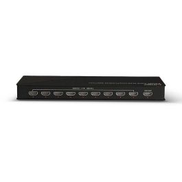 Lindy 9 Port HDMI Multi-View Switch 4K30 9 Entradas HDMI a 1 Salida HDMI para Monitor o Proyector con Control por Botón, IR y RS-232