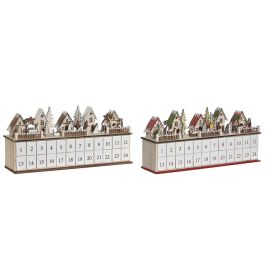 Calendario de Adviento DKD Home Decor Madera 45 x 11 x 23 cm (2 Unidades) Precio: 113.50000013. SKU: B15VLGQ6NF