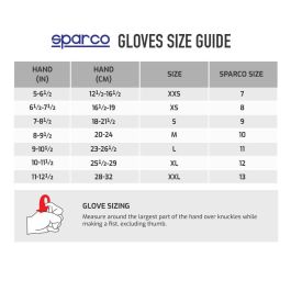 Sparco Guantes Meca 3 S002093NRGF3L Talla L Negro-Amarillo Trabajo Mecanico