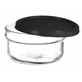 Fiambrera Cristal Redonda 415Ml Negro Vivalto 12X6CM (24 Unidades) Fiambrera Cristal Redonda 415Ml Negro Vivalto 12X6CM (24 Unidades)