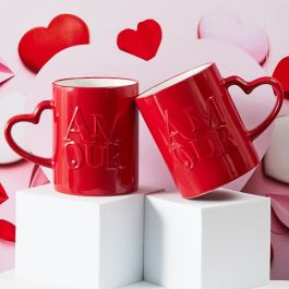 Juego De 2 Mugs Asa Corazón 300 Ml The Concept Factory