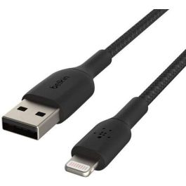 Belkin CAA002BT2MBK Cable Lightning a USB A 2 m Negro - Certificado MFi