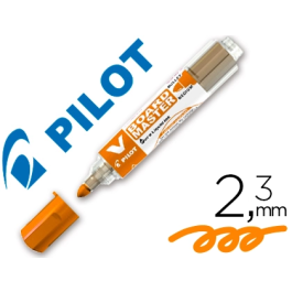 Pilot Rotulador V Board Master Pizarra Blanca Tinta Líquida Trazo 2,3mm Naranja Reciclado 93% Precio: 12.50000059. SKU: B123LC9PSZ