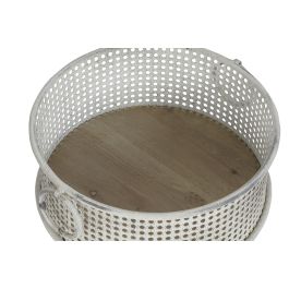 DKD Home Decor Cesta Vintage Multicolor 42 x 17 x 43 cm Set de 3