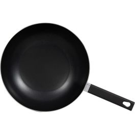 Livoo MEP156R Wok Premier Chef 32 cm - Antiadherente sin PFOA/PFOS - Mango de silicona - Apto para inducción y todo tipo de fuegos