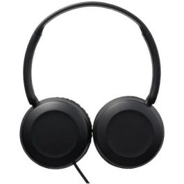 JVC HA-S31M-B-EX Auriculares On-Ear Plegables Ligeros con Micrófono, Control Remoto y Conexión Jack 3.5mm Negros