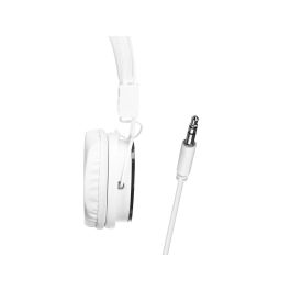 Argon Auriculares Cable Blanco 16x18x16 cm