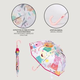 Cerdá Paraguas Burbuja Poe Manual Peppa Pig para Niños Multicolor (+3 años) Cerdá Paraguas Burbuja Poe Manual Peppa Pig para Niños Multicolor (+3 años)
