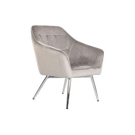 Butaca Home ESPRIT Gris Crema Dorado Plateado Poliéster Metal 74 x 74 x 90 cm 74 x 67 x 90 cm Precio: 233.50000047. SKU: B1AL764XCM