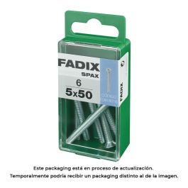 Caja s 6 unid. tornillo metrica cp m 5x50mm fadix Precio: 2.50000036. SKU: S7913703