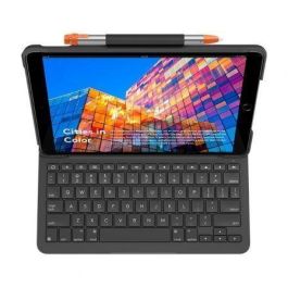 Funda con Teclado Logitech SLIM Folio para Tablets Apple Ipad Air 3 Gen 2020 de 10.5"/ Grafito