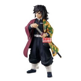 Banpresto BP29504P Figura Giyu Tomioka Demon Slayer Kimetsu No Yaiba Grandista 24cm PVC y ABS Pintada