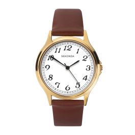 Sekonda, Reloj de cuarzo con correa de cuero, 1684,82, Para hombres Precio: 56.78999964. SKU: B1G8XAGGLV