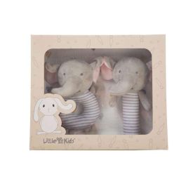 Creaciones Llopis Set Caja + Muselina 90x65cm + Pito + Sonajero 20cm Elefante Precio: 14.9900003. SKU: B1J6SL62AQ