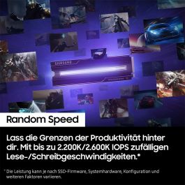 Samsung MZ-VAP2T0 SSD 2 TB M.2 PCI Express 5.0 NVMe V-NAND TLC para PC y Consola