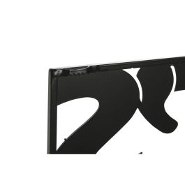 Decoracion Pared Vintage DKD Home Decor Negro 1 x 44.5 x 44.5 cm (2 Unidades) Decoracion Pared Vintage DKD Home Decor Negro 1 x 44.5 x 44.5 cm (2 Unidades)