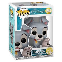 FUNKO Figura POP Disney La Dama y el Vagabundo Tramp with Puppy de Vinilo 9cm Precio: 15.49999957. SKU: B1ADJVFDVQ