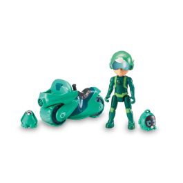 Famosa Petronix Petmobil Con Figura Y Motocicleta Coleccionables PET01000 Juguetes Para Niños +3 Años