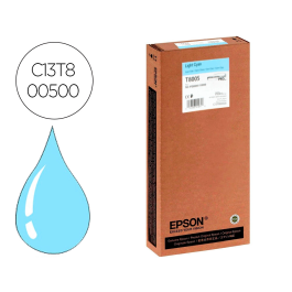 EPSON Singlepack Light Cyan T800500 UltraChrome PRO 700ml Precio: 269.69000058. SKU: B1FMSFTFAM