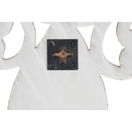 DKD Home Decor Decoración de Pared India Blanco 2 x 90 x 90 cm