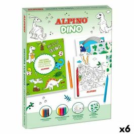 Dibujos para pintar Alpino Dino Multicolor (6 Unidades) Precio: 53.49999996. SKU: B1G8DR8WBG