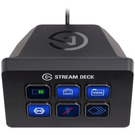 Elgato Stream Deck Mini Teclado con 6 Teclas de Acceso Directo, USB, Negro, Alámbrico, Compatible con Windows y Mac Precio: 100.49999971. SKU: B153GA2VNF