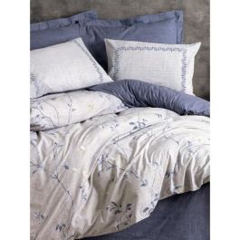 ASI8683742885726 Juego de Cama 100% Algodón Azul - Funda Nórdica 220x240 cm y 2 Fundas de Almohada 60x60 cm ASI8683742885726 Juego de Cama 100% Algodón Azul - Funda Nórdica 220x240 cm y 2 Fundas de Almohada 60x60 cm