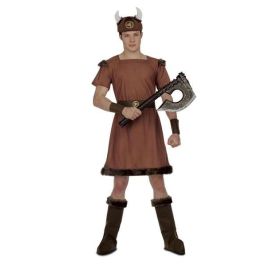 My Other Me Disfraz Vikingo Odin Sombrero Vestido Cinturón Muñequeras Cubrebotas Talla M/L