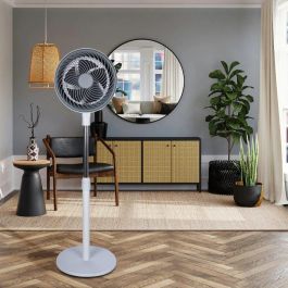 AVANT Ventilador Force 80W, 10 pulgadas (25 cm) con base redonda